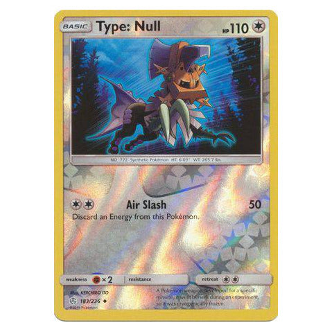 Type: Null : COSMIC ECLIPSE (Reverse holo) - 183/236