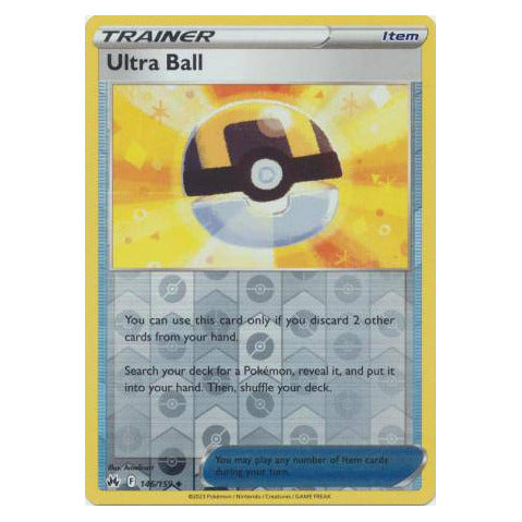 Ultra Ball : CROWN ZENITH (Reverse holo) - 146/159
