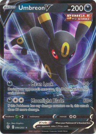 Umbreon V : EVOLVING SKIES - 094/203 - Lockett Labs UK
