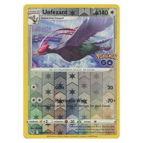 Unfezant : POKEMON GO! (Reverse holo) - 063/078
