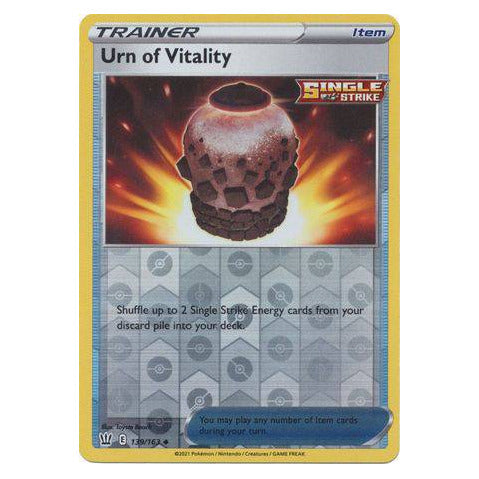 Urn of Vitality : BATTLE STYLES (Reverse holo) - 139/163