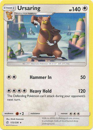 Ursaring : COSMIC ECLIPSE - 172/236 - Lockett Labs UK