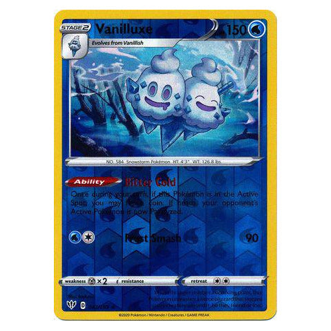 Vanilluxe : DARKNESS ABLAZE (Reverse holo) - 047/189