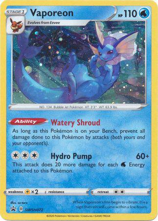 Vaporeon : PROMO - SWSH072