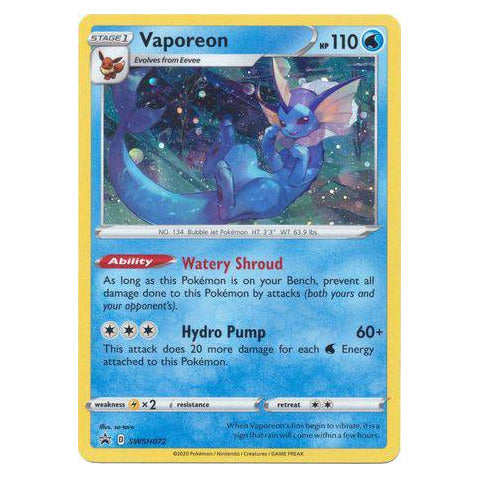 Vaporeon : PROMO - SWSH072