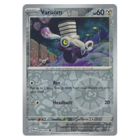 Varoom : PALDEAN FATES (Reverse holo) - 064/091