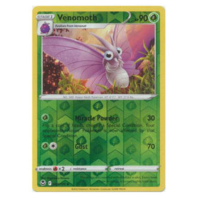Venomoth : SILVER TEMPEST (Reverse holo) - 002/195