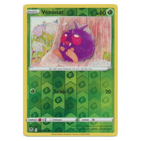 Venonat : SILVER TEMPEST (Reverse holo) - 001/195
