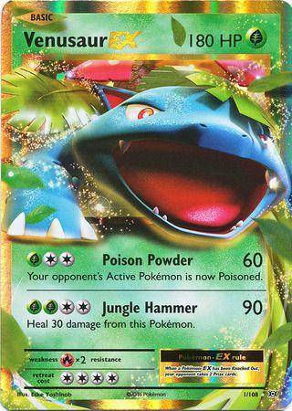Venusaur EX : EVOLUTIONS - 1/108 - Lockett Labs UK