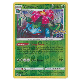 Venusaur : POKEMON GO! (Reverse holo) - 003/078