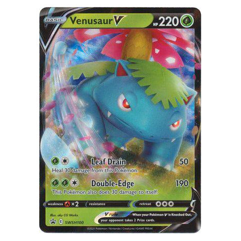 Venusaur V : PROMO - SWSH100