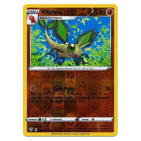 Vibrava : DARKNESS ABLAZE (Reverse holo) - 090/189