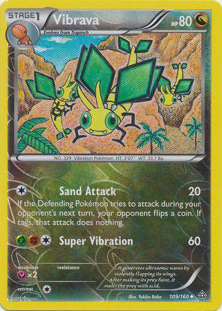 Vibrava : PRIMAL CLASH (Reverse holo) - 109/160 - Lockett Labs UK