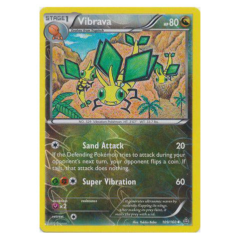 Vibrava : PRIMAL CLASH (Reverse holo) - 109/160