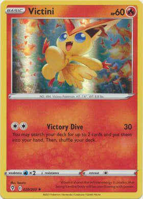 Victini : EVOLVING SKIES (Holo) - 020/203 - Lockett Labs UK