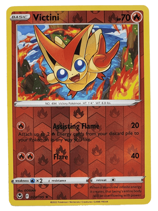 Victini : SILVER TEMPEST (Reverse holo) - 023/195