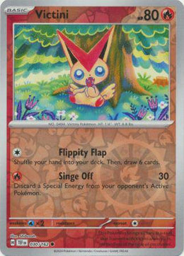 Victini : TEMPORAL FORCES (Reverse holo) - 030/162