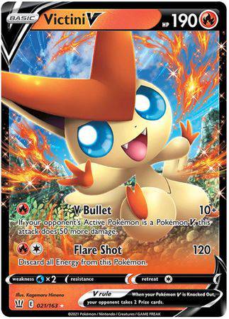 Victini V : BATTLE STYLES - 021/163