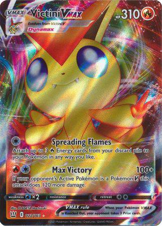 Victini VMAX : BATTLE STYLES - 022/163 - Lockett Labs UK