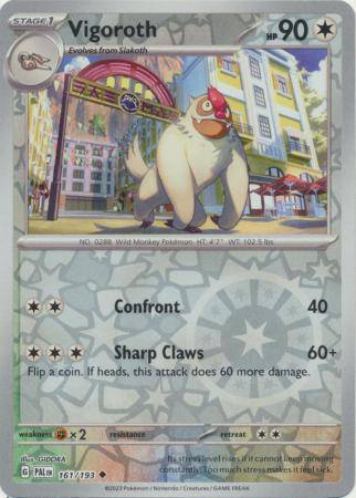 Vigoroth : PALDEA EVOLVED (Reverse holo) - 161/193