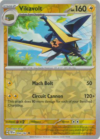 Vikavolt : TEMPORAL FORCES (Reverse holo) - 056/162