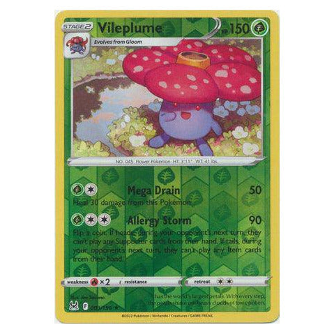Vileplume : LOST ORIGIN (Reverse holo) - 003/196