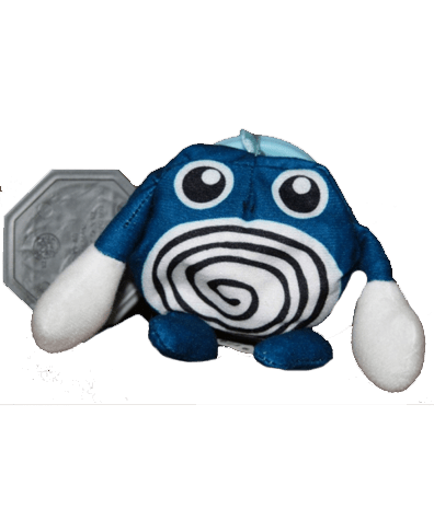 Vintage Burger King Poliwhirl Plush Lockett Labs UK