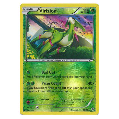 Virizion : ANCIENT ORIGINS (Reverse holo) - 12/98