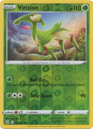 Virizion : FUSION STRIKE (Reverse holo) - 015/264