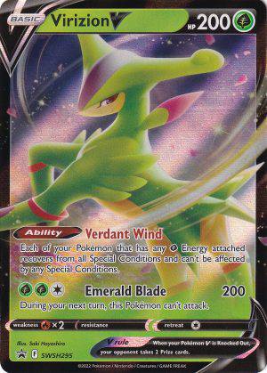 Virizion V : PROMO - SWSH295 - Lockett Labs UK