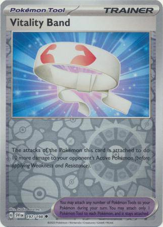 Vitality Band : SCARLET & VIOLET BASE (Reverse holo) - 197/198