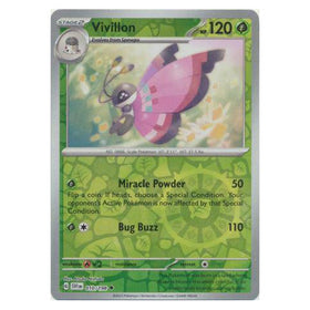 Vivillon : SCARLET & VIOLET BASE (Reverse holo) - 010/198