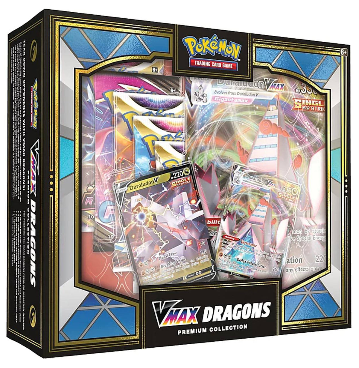 VMAX Dragons Premium Collection - Rayquaza/Duraludon - Lockett Labs UK