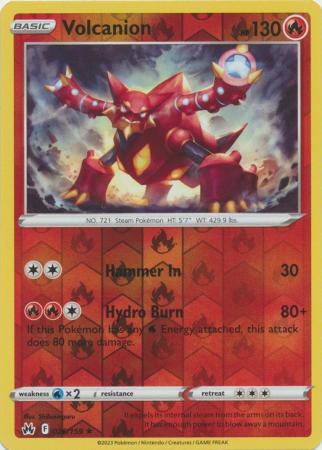 Volcanion : CROWN ZENITH (Reverse holo) - 026/159