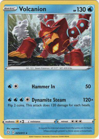 Volcanion : SHINING FATES - 025/072 - Lockett Labs UK