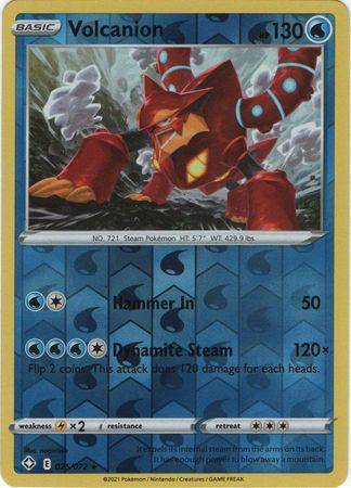 Volcanion : SHINING FATES (Reverse holo) - 025/072 - Lockett Labs UK