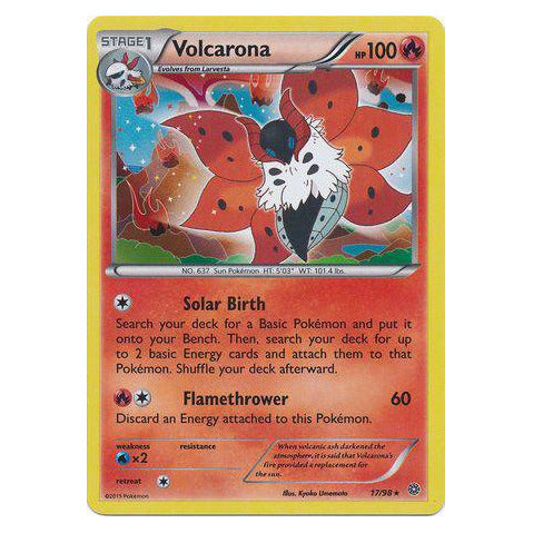 Volcarona : ANCIENT ORIGINS (Holo) - 17/98