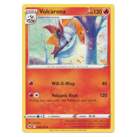 Volcarona : CROWN ZENITH - 025/159
