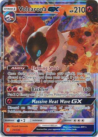 Volcarona GX : COSMIC ECLIPSE - 35/236