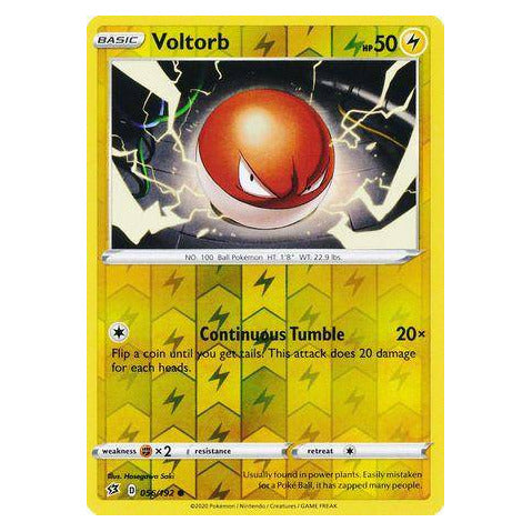 Voltorb : REBEL CLASH (Reverse holo) - 056/192