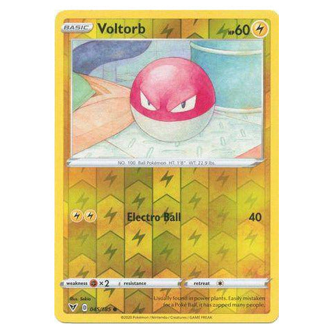 Voltorb : VIVID VOLTAGE (Reverse holo) - 045/185