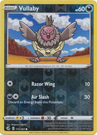 Vullaby : FUSION STRIKE (Reverse holo) - 172/264 - Lockett Labs UK