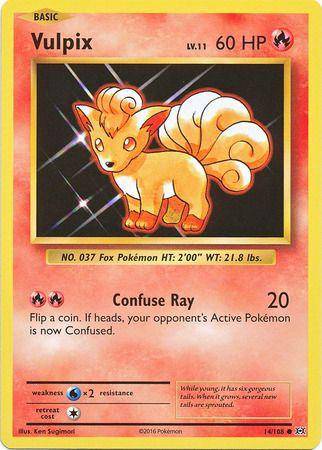 Vulpix : EVOLUTIONS - 14/108 - Lockett Labs UK