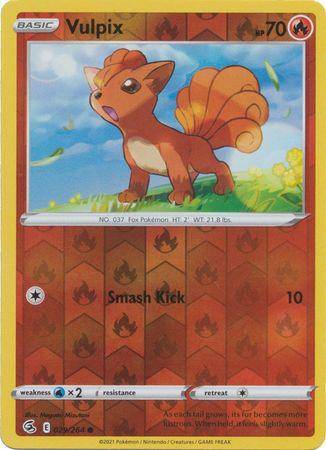 Vulpix : FUSION STRIKE (Reverse holo) - 029/264 - Lockett Labs UK