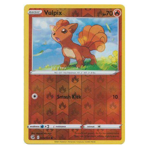 Vulpix : FUSION STRIKE (Reverse holo) - 029/264