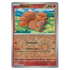 Vulpix : OBSIDIAN FLAMES (Reverse holo) - 028/197