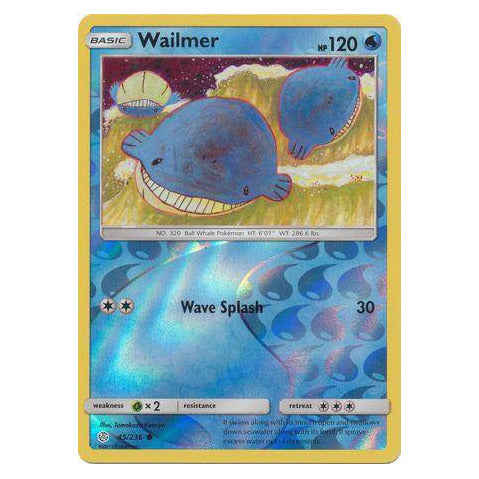 Wailmer : COSMIC ECLIPSE (Reverse holo) - 45/236