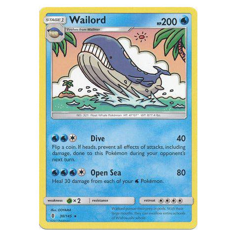 Wailord : GUARDIANS RISING - 30/145