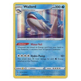 Wailord : VIVID VOLTAGE (Holo) - 032/185