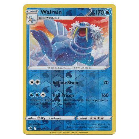 Walrein : CHILLING REIGN (Reverse holo) - 039/198